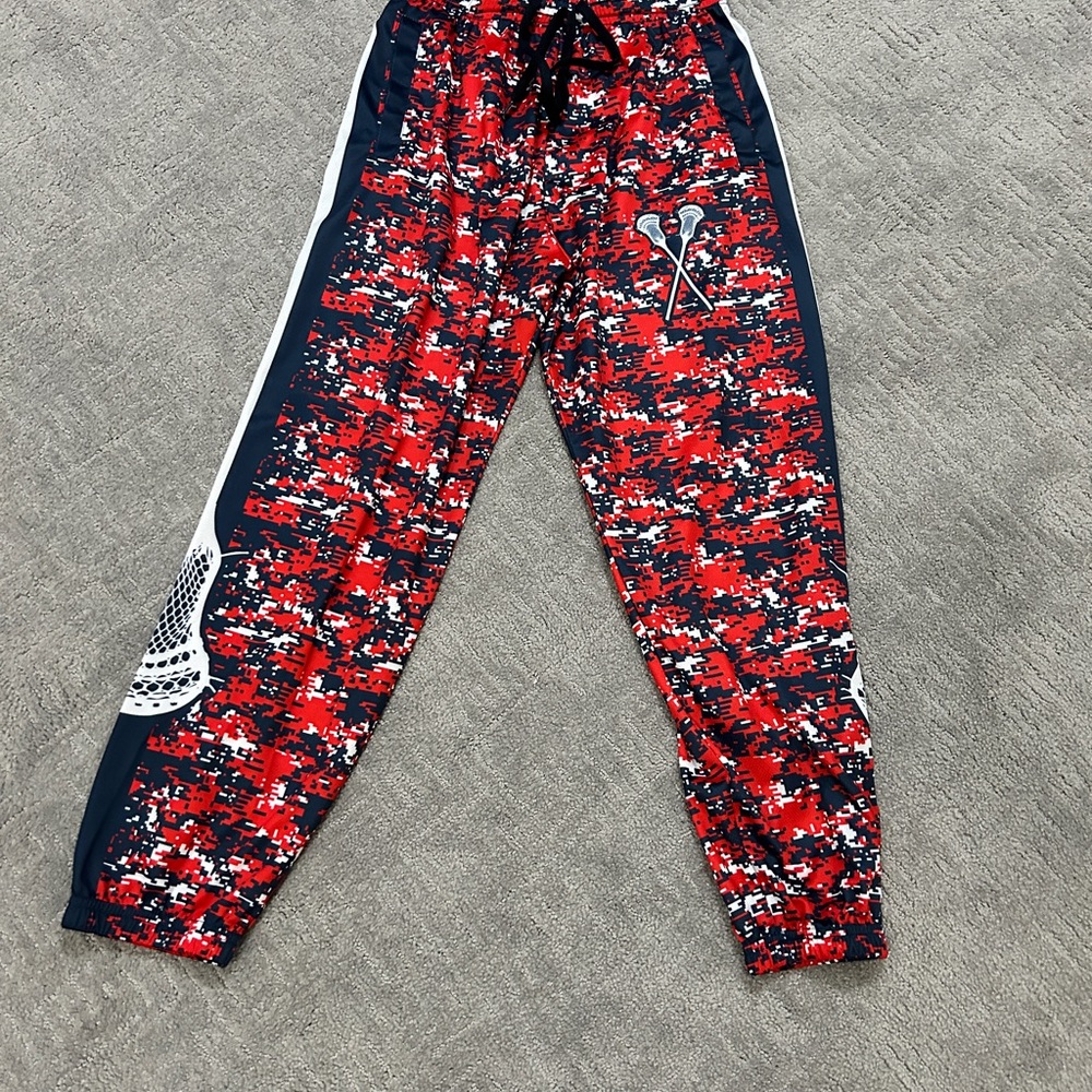 Chalk Talk Sports Youth Large Lacrosse pants. With pockets. Loose fit.
